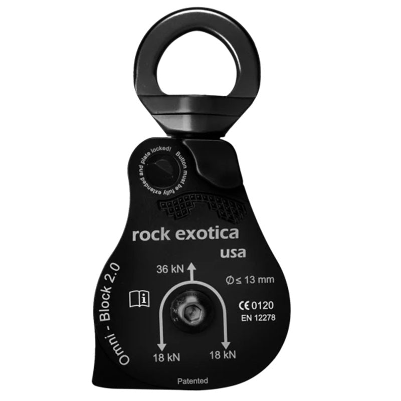 Rock Exotica - Omni-Block 2.0" Single Pulley - P53-B