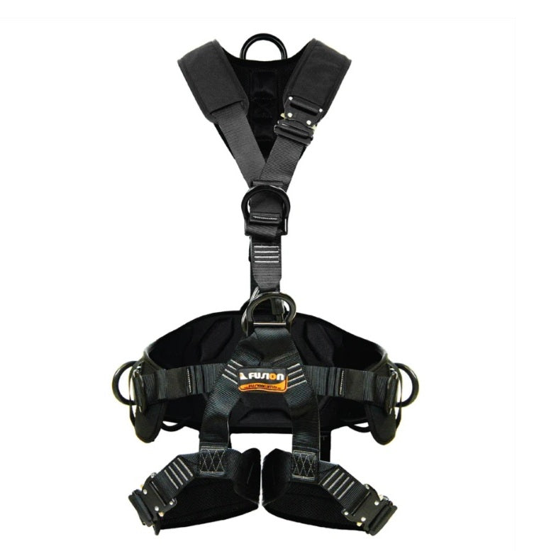 FUSION TAC RESCUE 3D Harness - TCH-603-3D-S-M-BLK