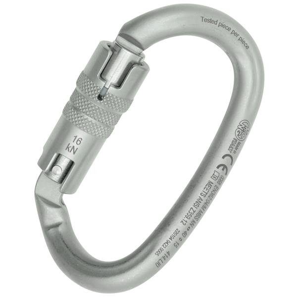 Ovalone DNA Auto Block ANSI Steel Carabiner - 414LI0999KK