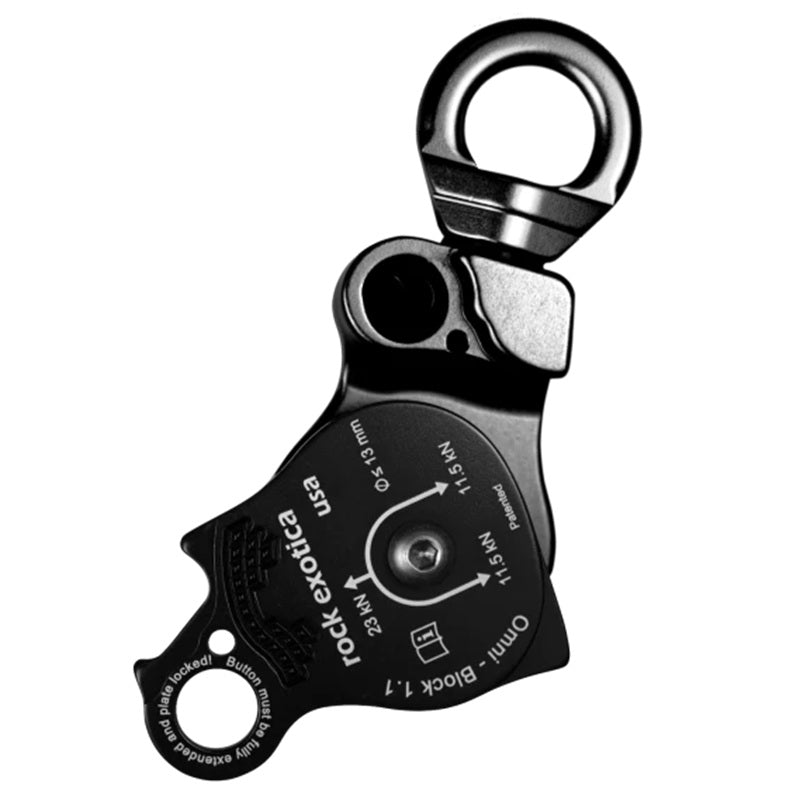 Rock Exotica - Omni-Block 1.1" Single Pulley - P54-B